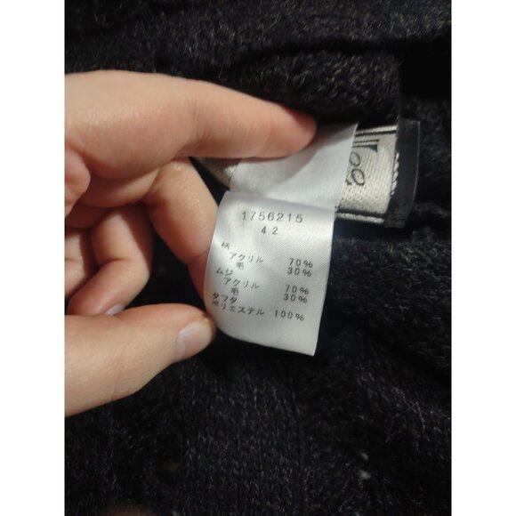 Japanese Designer Eiko Kondo Eternally Blaze Multimedia Asymmetric Vest … - Picture 7 of 11